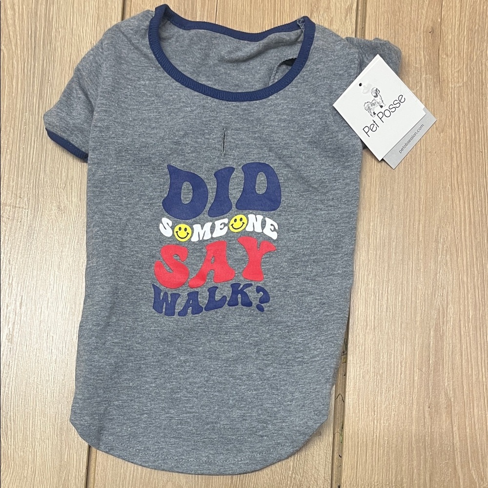 Posse Blue and Red Graphic Kids Tee